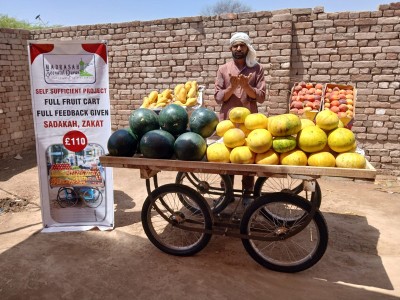 Madrasah Zeenatul Quran Fruit Cart with Fruit